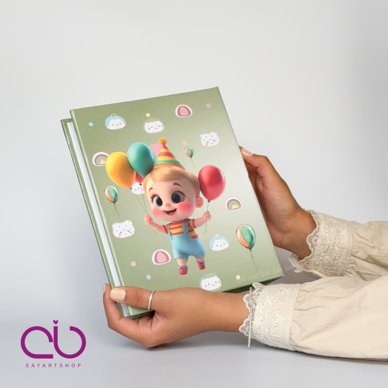 آلبوم عکس 16×21 ظرفیت 100 عکس