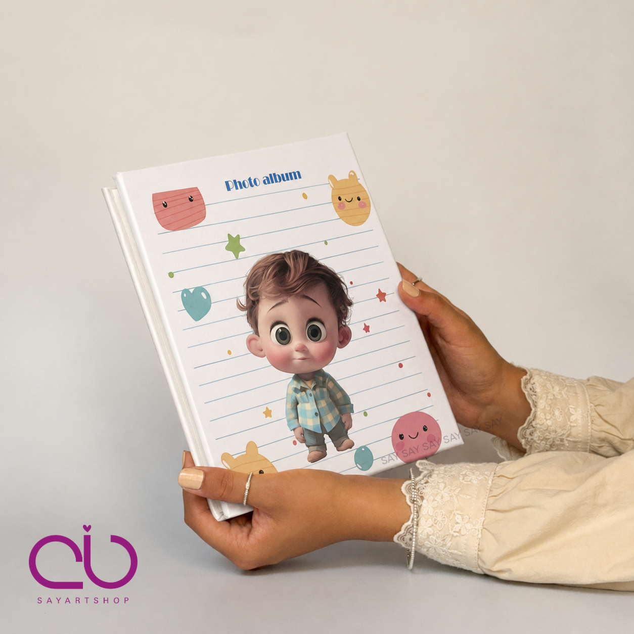 آلبوم عکس 16×21 ظرفیت 100 عکس