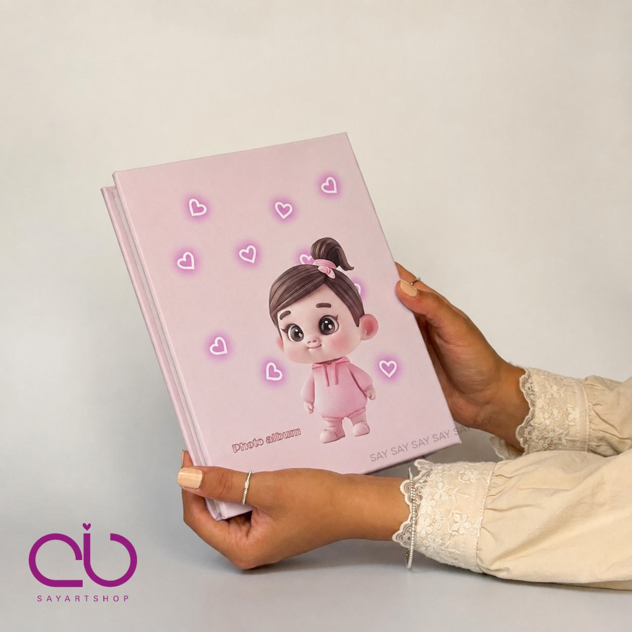 آلبوم عکس 16×21 ظرفیت 100 عکس