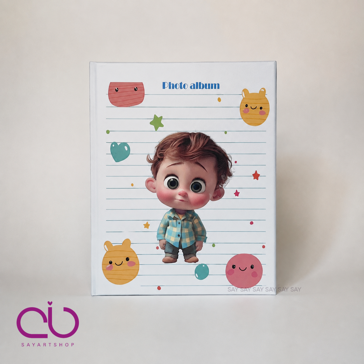 آلبوم عکس 16×21 ظرفیت 100 عکس