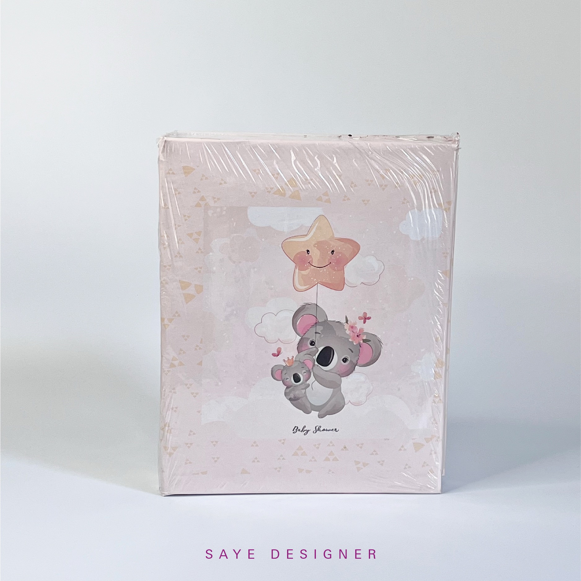 آلبوم پاکتی کودک 16×21 طرح کوآلای مهربون (ظرفیت 100 عکس)