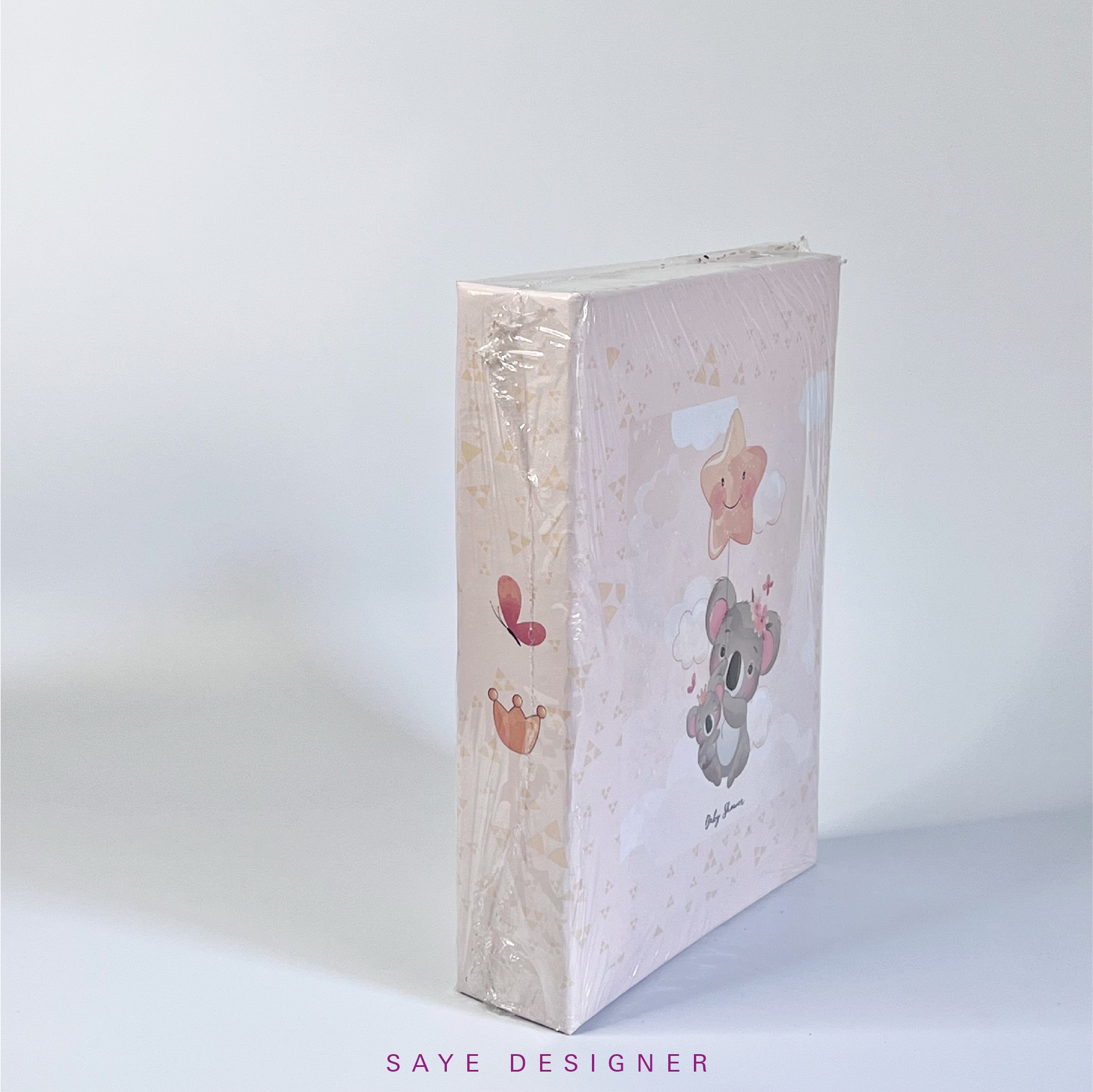 آلبوم پاکتی کودک 16×21 طرح کوآلای مهربون (ظرفیت 100 عکس)